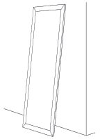 Товар: Зеркало Evoform Definite Floor 197х108 BY 6014 в багетной раме - Серебряный дождь 70 мм - фото 7 Зеркало Evoform Definite Floor 197х108 BY 6014 в багетной раме - Серебряный дождь 70 мм — фото 7, Мебель для ванной