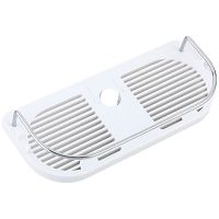 Полка корзина Frap F339 Белая — фото 1, Полки для ванной и душа
