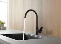 Смеситель для кухни Aquatek Оберон AQ1282MB Черный матовый — фото 5, Смесители для кухни