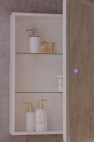 Товар: Зеркальный шкаф Silver Mirrors Фиджи-2 Flip 60 LED-00002679 с подсветкой Белый - фото 6 Зеркальный шкаф Silver Mirrors Фиджи-2 Flip 60 LED-00002679 с подсветкой Белый — фото 6, Зеркальные шкафы в ванную