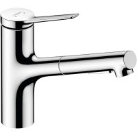 Смеситель для кухни Hansgrohe Zesis M33 2jet sBox lite 74803000 Хром — фото 1, Смесители для кухни