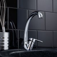 Смеситель для кухни Ростовская Мануфактура Сантехники SL132-011F Хром — фото 2, Смесители