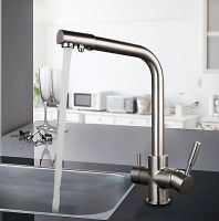 Смеситель для кухни Frap H52 F4352-5 Сатин — фото 3, Смесители для кухни