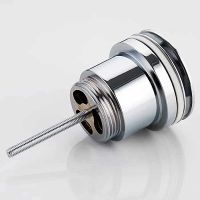 Донный клапан Frap F62 click-clack Хром — фото 4, Донные клапаны