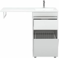 Товар: Тумба с раковиной Aquanet Токио 110 R 239299 Белая - фото 4 Тумба с раковиной Aquanet Токио 110 R 239299 Белая — фото 4, Мебель для ванной