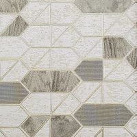 Обои Wiganford by Solo Crystal AK2047 Винил на флизелине (1,06*10,05) Бежевый, Геометрия — фото 1, Обои для стен