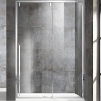 Товар: Душевая дверь Vincea Lugano 130 VDS-1L130CL-1 профиль Хром стекло прозрачное - фото 1 Душевая дверь Vincea Lugano 130 VDS-1L130CL-1 профиль Хром стекло прозрачное — фото 1, Раздвижные душевые двери