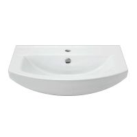 Раковина Sanita Luxe Best 75 WB.FN/Best/75-C/WHT.G/S1 Белая — фото 2, Раковины встраиваемые сверху