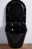 Унитаз Esbano Clavel ESUPCLAVB подвесной Черный глянцевый с сиденьем Микролифт — фото 8, Унитазы