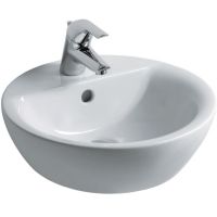 Раковина Ideal Standard Connect Sphere 43 E804001 Euro White — фото 1, Раковины накладные