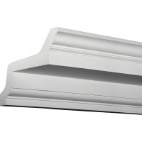 Карниз Европласт 4.01.101 2000x251x353 мм — фото 1, Фасадный декор