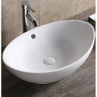 Раковина-чаша Ceruttispa 59 CR7027 9946 Белая — фото 3, Раковины накладные