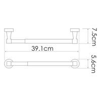 Товар: Держатель бумажных полотенец WasserKRAFT Isen K-4091 Хром - фото 3 Держатель бумажных полотенец WasserKRAFT Isen K-4091 Хром — фото 3, Полотенцедержатели