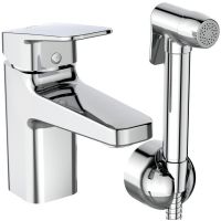 Смеситель для раковины Ideal Standard Ceraplan BD231AA с гигиеническим душем Хром — фото 1, Смесители