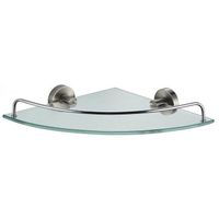 Угловая полка Fixsen Modern FX-51503A Сатин — фото 1, Полки для ванной и душа