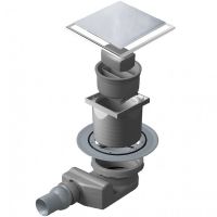 Душевой трап Pestan Confluo Standard 13702565 с двухсторонней решеткой Хром глянцевый / полая под плитку — фото 1, Трапы для душа