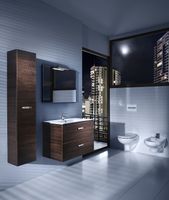 Тумба под раковину Roca Victoria Nord 60 ZRU9000027 подвесная Венге — фото 2, Мебель для ванной