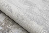 Обои Solo Graphic SL8756-21 Винил на флизелине (1,06*10) Белый/Серый/Серебряный, Штукатурка — фото 3, Обои для стен