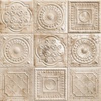 Керамическая плитка Mainzu Tin-Tile Rusty Cream настенная 20х20 см арт-78797320 — фото 1, Керамическая плитка