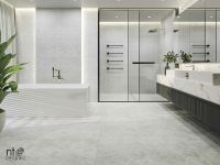 Товар: Керамогранит NT Ceramiс Cemento Concept White Carving NTT99610С 60х120 см - фото 4 Керамогранит NT Ceramiс Cemento Concept White Carving NTT99610С 60х120 см — фото 4, Керамогранит