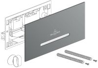 Товар: Клавиша смыва Villeroy&Boch ViConnect 922169N5 Белый матовый - фото 3 Клавиша смыва Villeroy&Boch ViConnect 922169N5 Белый матовый — фото 3, Кнопки смыва