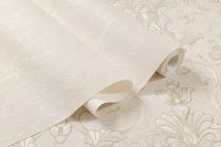 Обои Артекс Dolores 10927-02 Винил на флизелине (1,06*10,05) Бежевый, Штукатурка — фото 4, Обои для стен