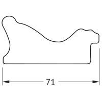 Товар: Зеркало Evoform Polygon 83х63 BY 7287 в багетной раме - Черное дерево с золотом 71 мм - фото 4 Зеркало Evoform Polygon 83х63 BY 7287 в багетной раме - Черное дерево с золотом 71 мм — фото 4, Мебель для ванной