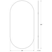 Товар: Зеркало Evoform Colora 120х60 BY 0466 с окантовкой - Черный цвет - фото 4 Зеркало Evoform Colora 120х60 BY 0466 с окантовкой - Черный цвет — фото 4, Мебель для ванной