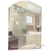 Зеркало Mixline Стиль Шанс-Люкс 49 525423 с полкой с фацетом — фото 1, Зеркала в ванную комнату