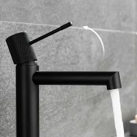 Товар: Смеситель для раковины Vincea Desire Черный матовый арт-VBF-1D1MB - фото 2 Смеситель для раковины Vincea Desire Черный матовый арт-VBF-1D1MB — фото 2, Смесители для раковины