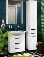 Тумба под раковину Aquaton Ария 65 Н 1A123401AA010 Белая — фото 5, Тумбы под раковину