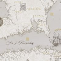 Обои Solo Geo SL8838-22 Винил на флизелине (1,06*10) Бежевый, Карты — фото 1, Обои для стен