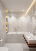 Товар: Керамическая плитка GlobalTile Loft Серый GT63VG настенная 25х50 см - фото 4 Керамическая плитка GlobalTile Loft Серый GT63VG настенная 25х50 см — фото 4, Керамическая плитка