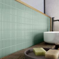 Товар: Керамическая плитка Vilar Albaro Tokyo fern 928724 настенная 5х30 см - фото 2 Керамическая плитка Vilar Albaro Tokyo fern 928724 настенная 5х30 см — фото 2, Керамическая плитка