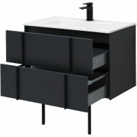 Тумба под раковину Allen Brau Reality 80 1.32005.AM подвесная Антрацит матовый — фото 35, Тумбы под раковину