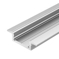 Профиль алюминиевый Arlight 023717 встраиваемый для контурной подсветки Серебристый — фото 2, Профили для светодиодных лент