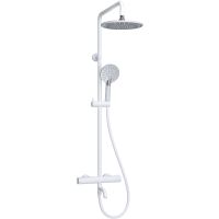 Душевая система WasserKRAFT A188.067.058.WM Thermo с термостатом Белый матовый — фото 5, Душевое оборудование. Душевая программа