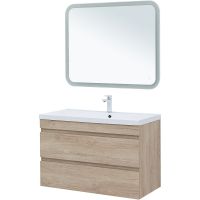 Товар: Тумба под раковину Aquanet Нота New 100 334200 подвесная Дуб светлый - фото 5 Тумба под раковину Aquanet Нота New 100 334200 подвесная Дуб светлый — фото 5, Тумбы под раковину