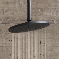 Душевая система Damixa Jupiter 977000300 Черная матовая — фото 8, Душевые стойки