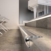 Товар: Профиль алюминиевый Arlight 023866 накладной для ступеней Серебристый - фото 2 Профиль алюминиевый Arlight 023866 накладной для ступеней Серебристый — фото 2, Профили для светодиодных лент