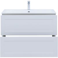 Товар: Тумба с раковиной Aquanet Терра 90 323185 подвесная Белая матовая - фото 6 Тумба с раковиной Aquanet Терра 90 323185 подвесная Белая матовая — фото 6, Мебель для ванной