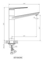 Смеситель для кухни Orange Mari M07-000cr Хром — фото 5, Смесители для кухни