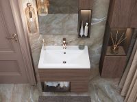 Раковина Paola Mario 60 Белая глянцевая — фото 4, Раковины