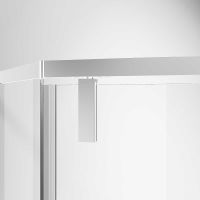 Душевой уголок Vincea Slim-N 90x90 VSP-4SN900CL профиль Хром стекло прозрачное — фото 4, Душевые уголки