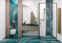 Керамогранит LCM Wow Aquamarine суперполированный 60120WOW16HG 60х120 см — фото 10, Керамогранит