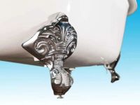 Товар: Чугунная ванна Elegansa Gretta 170x75 ножки Хром - фото 3 Чугунная ванна Elegansa Gretta 170x75 ножки Хром — фото 3, Ванны