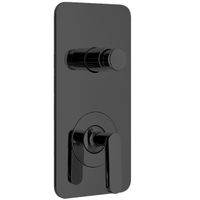 Смеситель для душа Webert Living LV860101560 Черный матовый — фото 1, Смесители