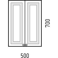 Товар: Подвесной шкаф Corozo Леон 50 SD-00000775 Белый - фото 4 Подвесной шкаф Corozo Леон 50 SD-00000775 Белый — фото 4, Мебель для ванной