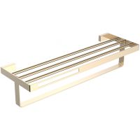 Полка для полотенец Boheme Q 10947-G Золото — фото 1, Полки для полотенец