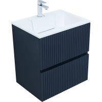 Тумба под раковину Aquanet Джейн 60 313300 подвесная Маренго — фото 5, Тумбы под раковину